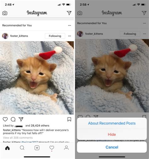instagram adding recommended   posts  main feed laptrinhx