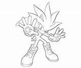 Shadow Super Coloring Pages Getcolorings Sonic sketch template