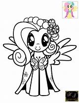 Fluttershy Kj Coloring Pages sketch template