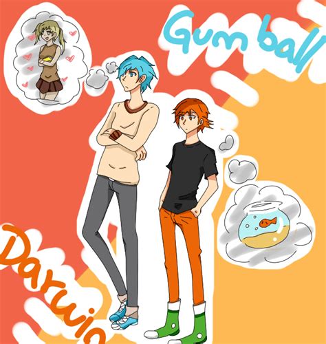 the amazing world of gumball anime by sgvs d6f by evelynnova on deviantart