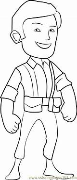 Villager Coloring Pages Boom Coloringpages101 Beach Color sketch template