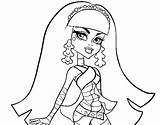 Monster High Cleo Nile Coloring Pages Colorear Da Colorir Print Desenhos Pintar Coloringcrew Color Jogos Getcolorings sketch template