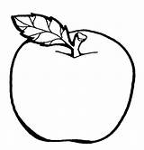 Apple Clipart Clip Coloring Fruit Template Orange Outline Pages Drawing Templates Artclipart Nail Transparent Annoying Many Colouring Library Background Interesting sketch template