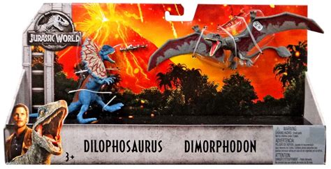 Jurassic World Fallen Kingdom Dilophosaurus And Dimorphodon Action Figure