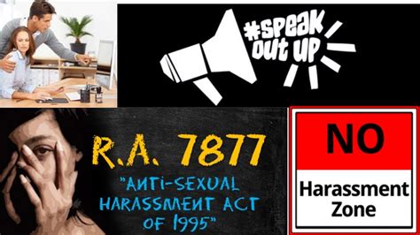 Republic Act 7877 Anti Sexual Harassment Act Kailan Saan May