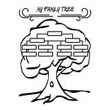 Family Tree Coloring Pages Kids Comments sketch template