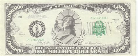 dollars  millennium note exonumia numista