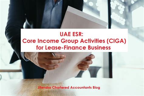 core income group activities  lease finance businesses  uae
