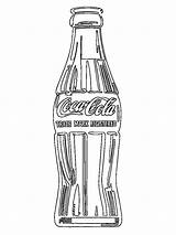 Cola Coca Bottle Colouring Pages Coloring Coloringpage Ca Drinks Colour Check Category Food sketch template