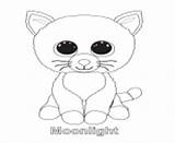 Coloring Pages Beanie Boo Moonlight Printable Color Print Online Info sketch template