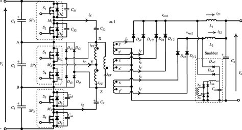 circuit schematic   proposed converter  scientific diagram