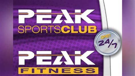 peak sports club peak fitness  reopen june