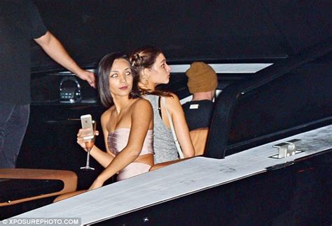 Justin Bieber Brings Bevvy Of Girls Aboard For Late Night Luxury Cruise