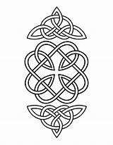 Celtic Printable Knot Coloring Pages Designs Irish Mandala Interior House Kids Dragon sketch template