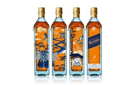 johnnie walker blue label limited edition pioneering spirits series creative project