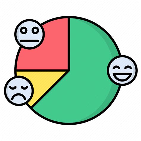 analytics chart data emoji feedback review statistics icon