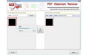 PDF Logo Remover screenshot #4