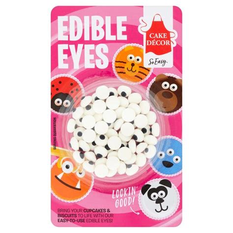 cake decor eyes edible eyes 25g tesco groceries