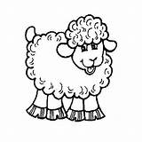 Mouton Colorat Coloriage Dessin Miel Ovejas Schaf Coloriages Planse Colorer Imprimer Animale P41 Colorier Fisa Cu Kolorowanki Desene Owieczki Fise sketch template