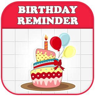 birthday reminder apps  android