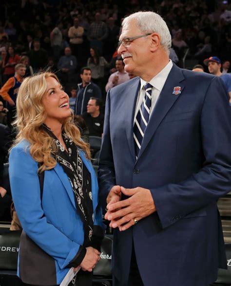 Phil Jackson Of Knicks And Jeanie Buss Of Lakers Announce Their Breakup