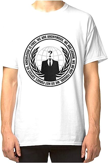anonymous classic tshirt amazoncom