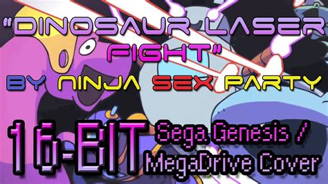 Dinosaur Laser Fight Nsp 16 Bit Sega Genesis Mega