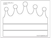 pin  susan campbell  printables  downloadables crown template