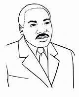 Martin Luther King Coloring Pages Printable Jr Dr Mlk Kids Color Getcolorings Sheets Worksheets Printables Print Getdrawings Colorings La sketch template