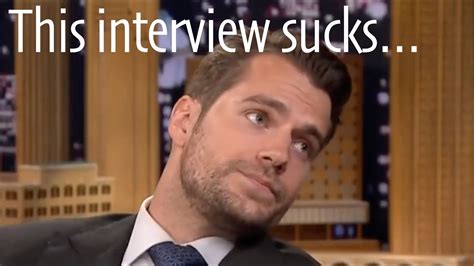 henry cavill interviews but i edited them so that they re awkward