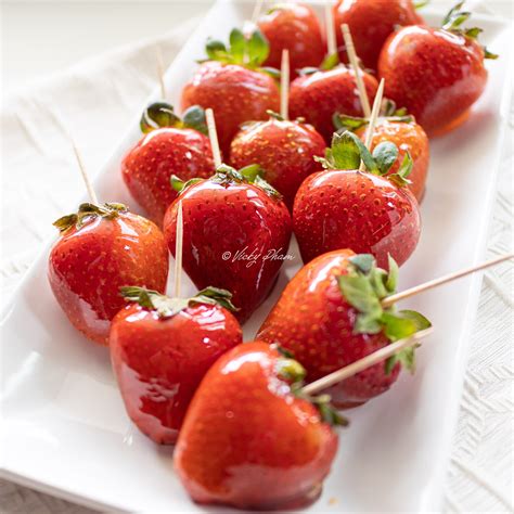 candied strawberries foolproof recipe vicky pham