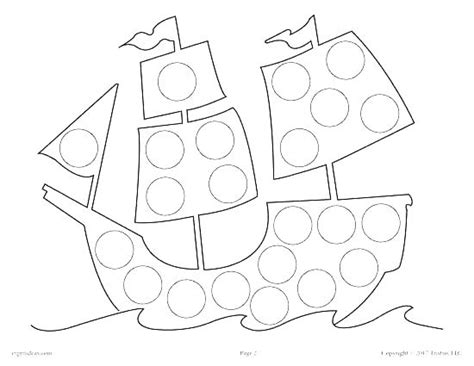 dauber coloring page images