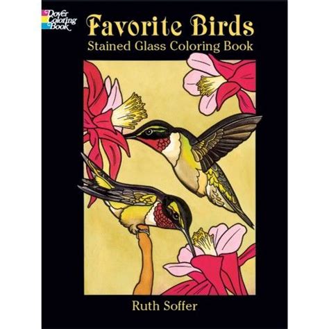 favorite birds stained glass  images coloring books animal