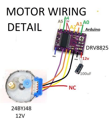 drv driver stepper motor byj stepper motor electrical projects arduino projects