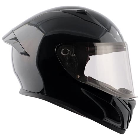 vega bolt gloss black helmet moto central