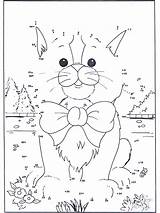 Dots Connect Cat Coloring Kids Pages Number Dot Christmas Difference Print Cats Coloringhome Cijfertekening Azcoloring Kleuren Puzzles Animal Choose Board sketch template