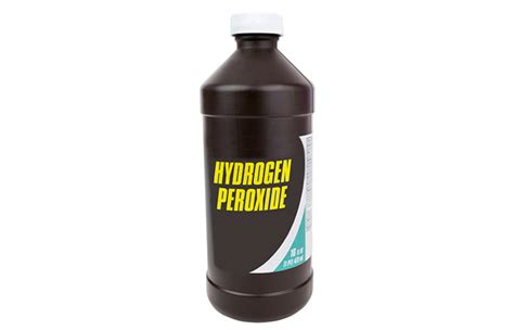 hydrogen peroxide mole removal