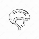 Helmet Bicycle Bike Drawing Sketch Icon Getdrawings sketch template