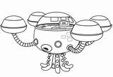 Octonauts Octopod Coloriage Submarine Sheets Octopus Coloriages Colornimbus Coloringfolder Authentique Animés Octonautes sketch template