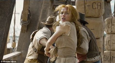 Shirtless Alexander Skarsgard Kisses Margot Robbie In The Legend Of
