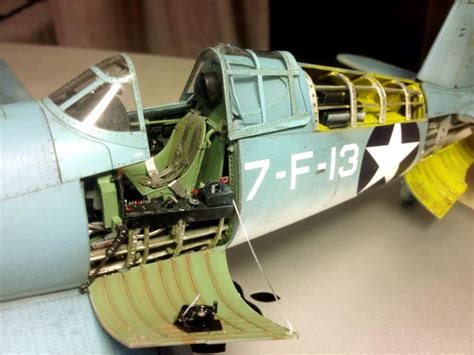 fu  corsair birdcage tamiya  scale model planes model