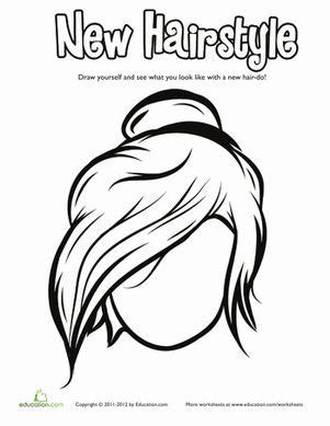 hair coloring pages educationcom cartoon coloring pages cool