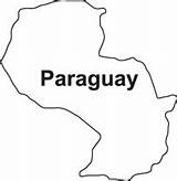 Paraguay Clipart Outline Map Pages Country Template Maps Clipground sketch template