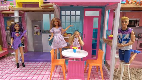 New Barbie House For Skipper Barbie And Ken In Barbie Dream House W