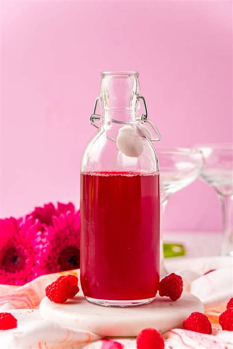 raspberry simple syrup recipe sugar  soul