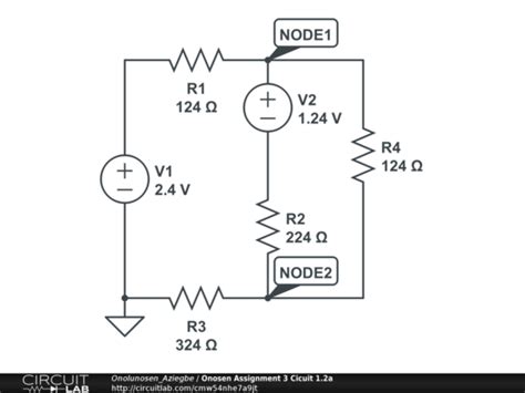 onosen assignment  cicuit  circuitlab