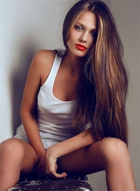 sexy balayage highlight on long brunette hair awesome hair style