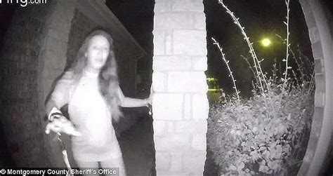 Police Searching For Woman In Broken Shackles Caught On Home Security