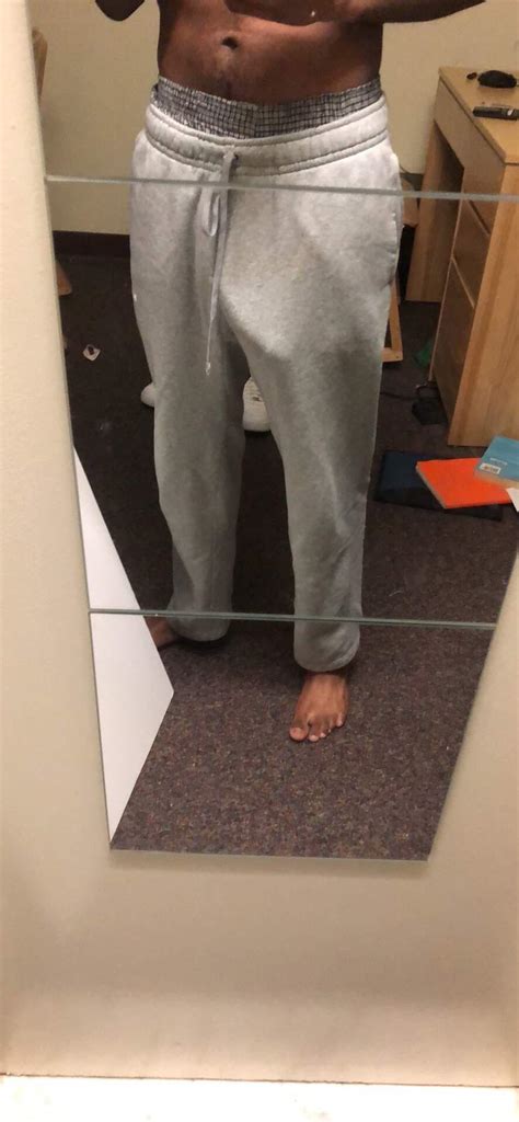 Grey Sweatpants R Bulges