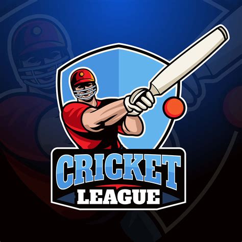 cricket logo  vector art  vecteezy